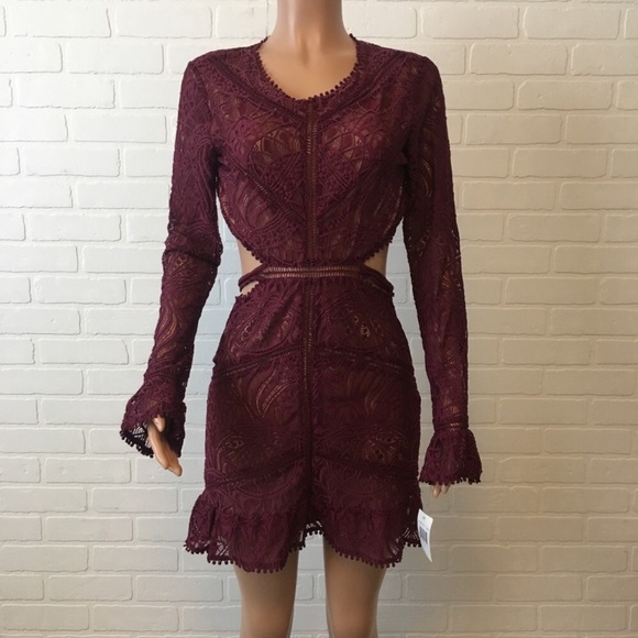 for love and lemons emerie dress white